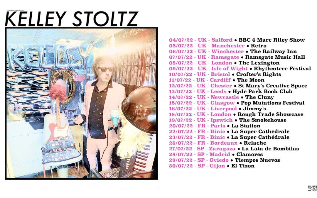 Kelley Stoltz Announce The Stylist Euro Tour